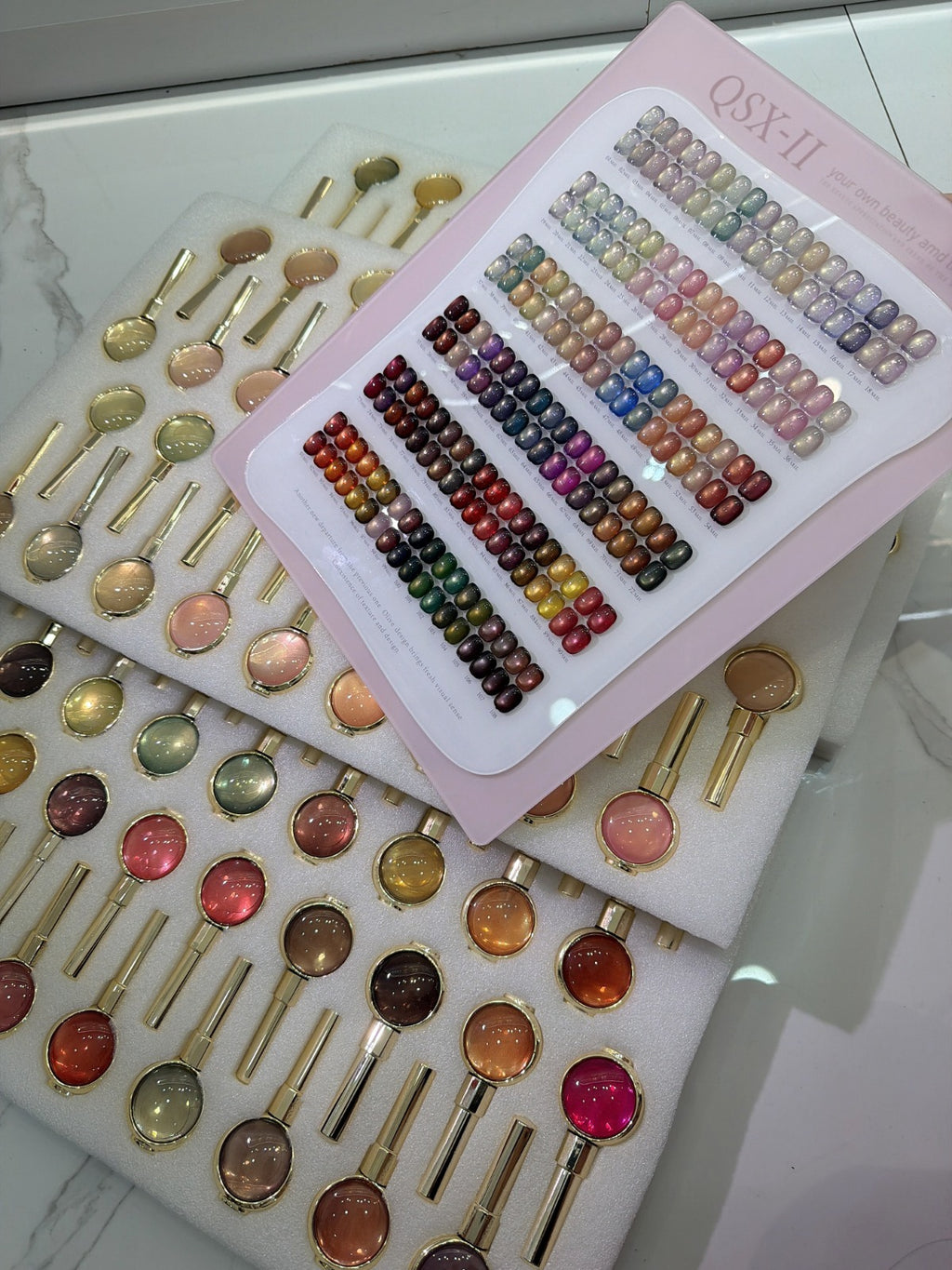 SRsummergirl 108-Color Cat Eye Gel Polish Complete Set - Wholesale Magnetic Nail Collection
