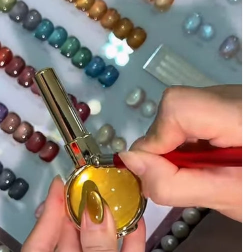 SRsummergirl 54-Color Cateye Gel Polish Complete Set - Viral Instagram Magnetic Nail Collection