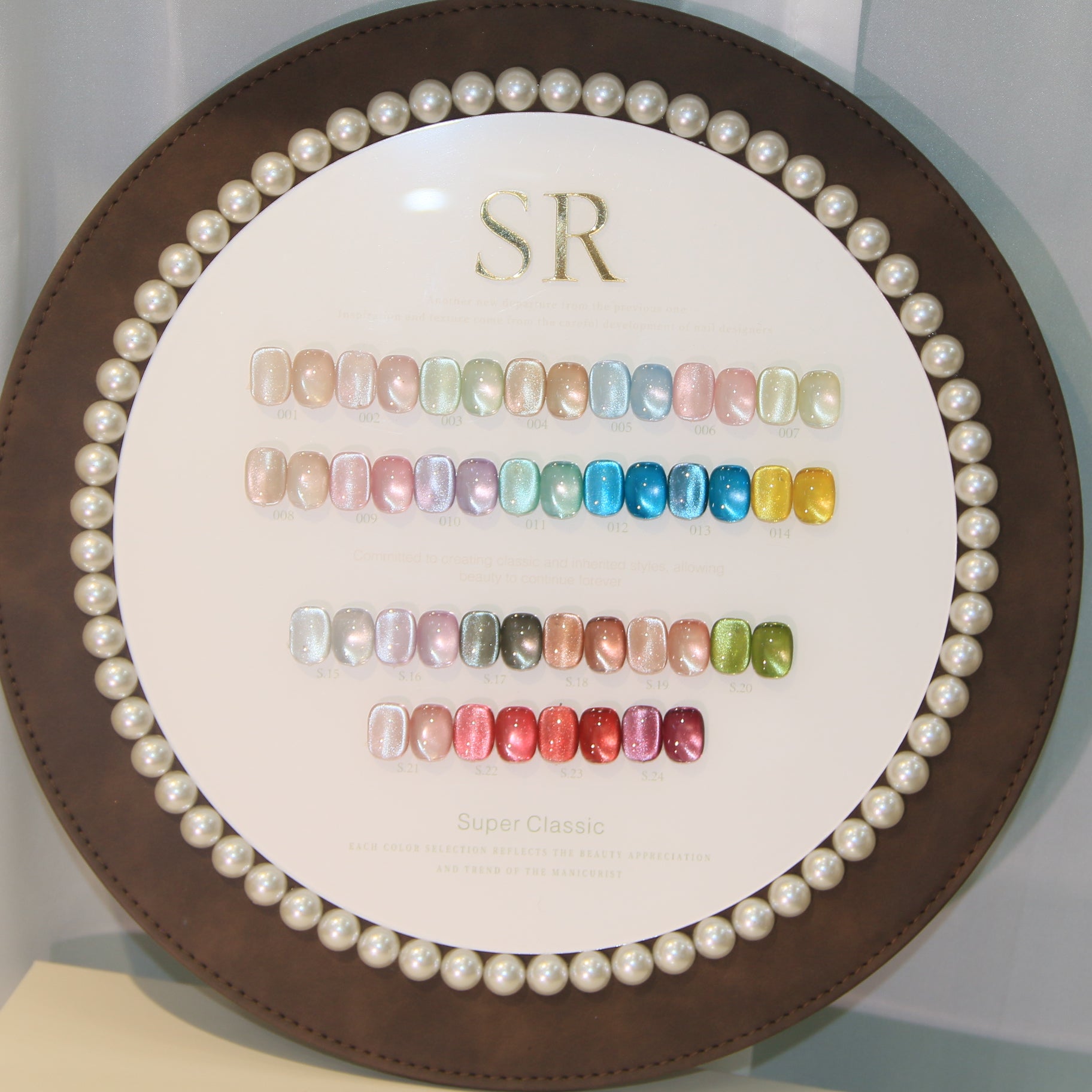 SRsummergirl 24-Color Cateye Gel Polish Set - Viral Instagram Magnetic Nail Kit